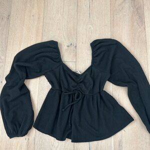 Altar’d State Black Women's Top